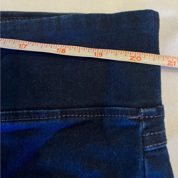 2X Terra & Sky Crop Jeans Womens Plus Size 30W 22W Blue Denim Stretch Spandex. - Picture 2 of 8